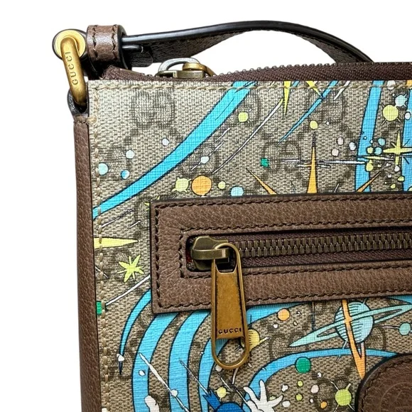 Gucci x Disney Donald Duck GG Supreme Messenger Bag Cruise 2020 - Picture 9 of 16